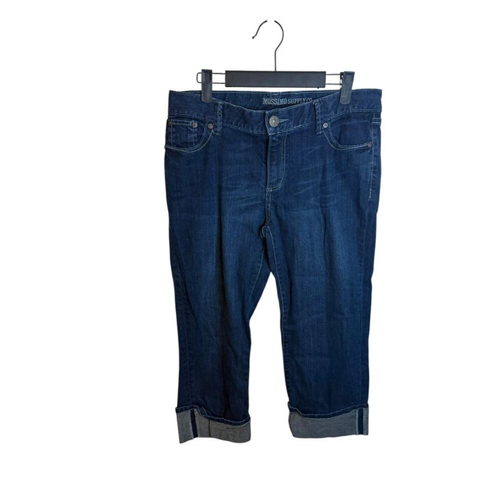 Mossimo Y2K Cuffed Denim Capris